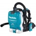 Makita DVC265ZXU Akku-Rucksackstaubsauger Li-ion LXT 2x18V, ohne Akku