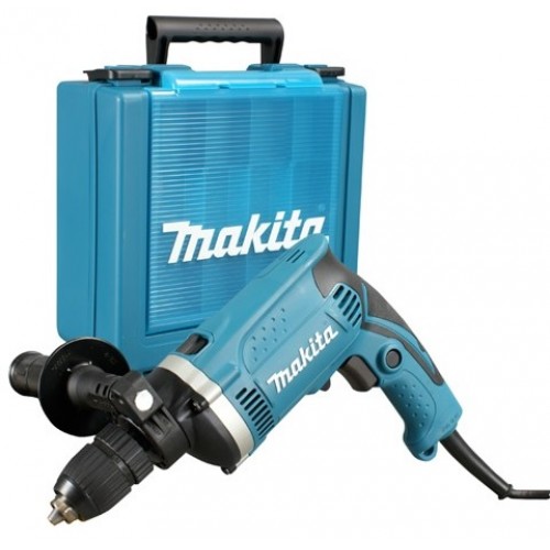 Makita HP1631K Schlagbohrmaschine 1,5-13mm, 710W