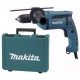 Makita HP1641K Elektronik-Schlagbohrmaschine 1,5-13mm, 680W Koffer