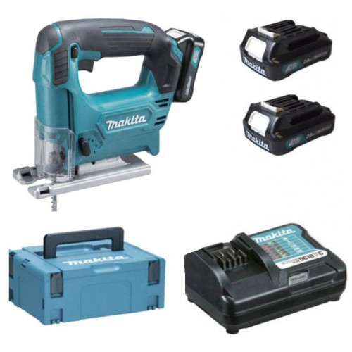Makita JV101DSAE Akku-Pendelhubstichsäge Li-ion CXT 10,8/12V/2,0 Ah, Makpac