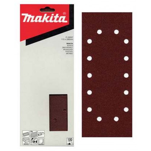 Makita P-33059 Schleifpapier 115 x 280 mm, K150, 10 Stk.