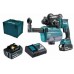 Makita18V Akku Kombihammer SDS Plus, 2x Akku5,0 Ah inkl. Staubabsau DHR182RTWJ