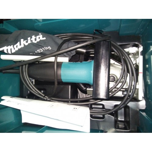 Ausverkauf MAKITA Flachdübelfräse , Systemkoffer PJ7000J Gekratzt, Beschäd. Verpack
