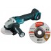 Makita DGA504 Akku-Winkelschleifer 125 mm, Li-ion 18V, ohne Akku