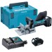 Makita Akku-Nuffräse 2x AKKU 18V/3,0Ah, Systainer Makpac DPJ180RFJ