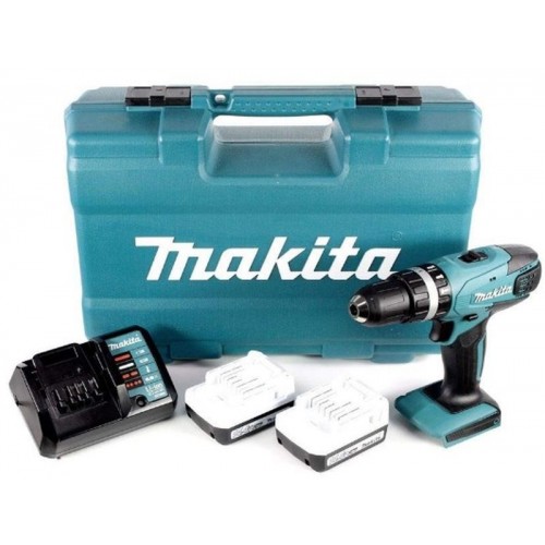 Makita HP347DWE Akku-Schlagbohrschrauber (14,4V 2x 1,3Ah)