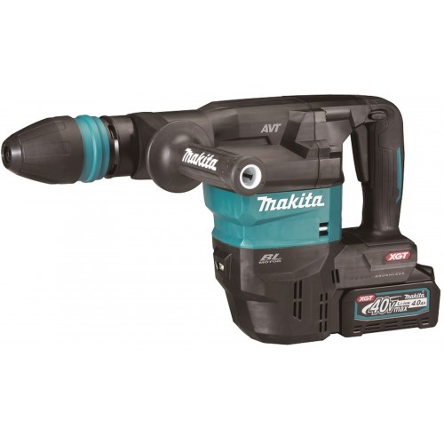 Makita HM001GM201 Stemmhammer SDS Max, 40V/4,0Ah, mit 2 Akkus, Ladegerät