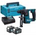 Makita HR140DSMJ AkkuBohrhammer SDS-Plus Li-ion CXT (2x4,0Ah/10,8V) MAKPAC