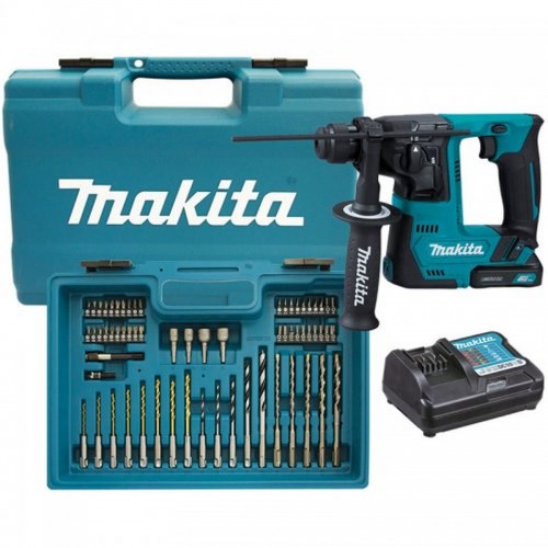 Makita HR140DWYE1 Ak­ku Bohrhammer SDS-Plus Li-ion (2x1,5Ah/12V)