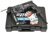 Makita HR2470BX40 Bohrhammer SDS-Plus (780W/2,4J)+im Koffer + 5tlg. Bohrer-Set B-55784