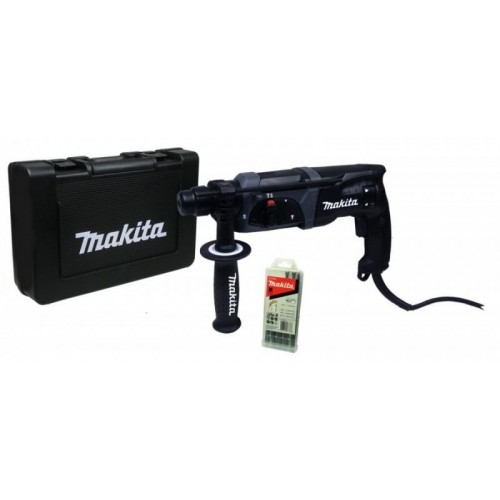 Makita HR2470BX40 SDS-PLUS Black Edition Bohrhammer, 780 W, 2,4J, 780W+B-55784