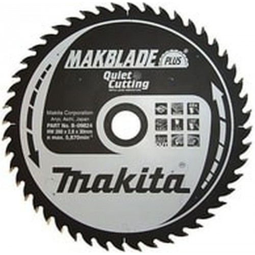 Makita B-08682-disque Hat tronconner für Holz 255x30mm 60 Z