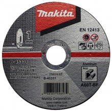 Makita Trennscheibe 125x1x22mm Alu (1 Stück), B-45331