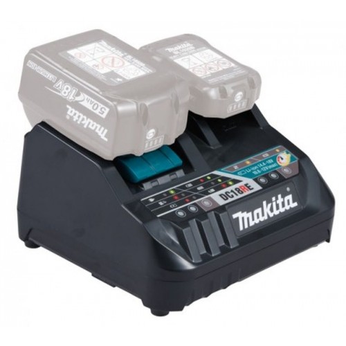 Makita DC18RE Werkzeugakku-Ladegerät für 10,8-18,0V 198720-9