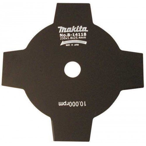 Makita B-14118 4 tooth impact knife 230 x 25.4 mm
