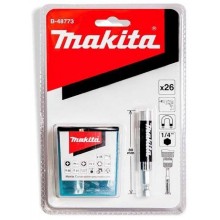 Makita B-48773 Schnell wechsel schrauben dreher-bit-kit 80 mm - 26 Stück