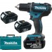 Makita DDF482RFE3 Akku-Bohrschrauber (3x3,0Ah/18V) + DC18RC