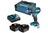 Makita DHP485RFJ Akku-Schlagbohrschrauber Li-ion (2x3,0Ah/18V) Makpac