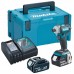 Makita DTD170RTJ Akku-Schlagschrauber 1/4" Li -ion 18V/5,0Ah, Makpac