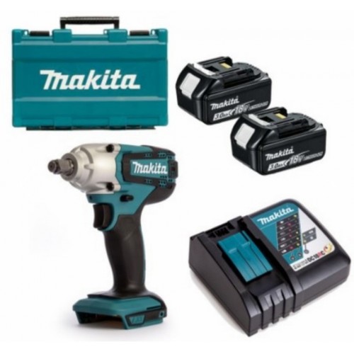 MAKITA Akku Schlagschrauber 1/2 "Li-ion 18V / 3,0Ah DTW190RFE MAKITA Akku Schlagschrauber 1/2 "Li-ion 18V / 3,0Ah DTW190RFE
