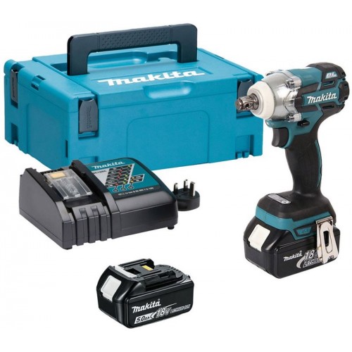 Makita DTW285RTJ Akku-Schlagschrauber Li-ion Li-ion (2x5,0Ah/18V) Makpac