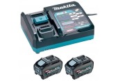 Makita 1911V6-0 Power Source-Kit Li-ion XGT 40V 2xBL4050F+1xDC40RA