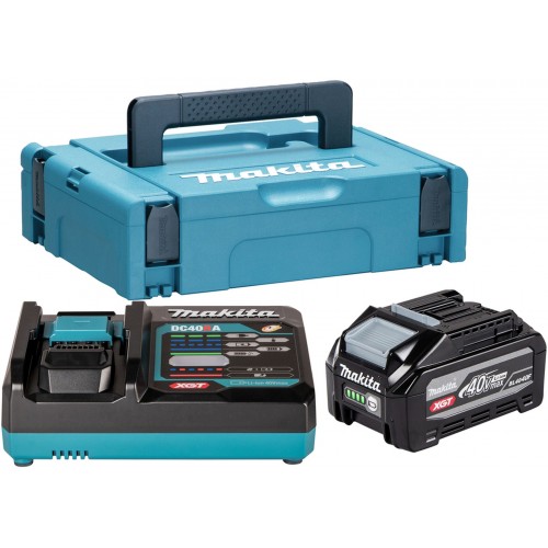 Makita set Li-ion XGT 40V 1xBL4040F+DC40RA+Makpac 1915D9-2 Makita set Li-ion XGT 40V 1xBL4040F+DC40RA+Makpac 1915D9-2
