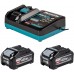Makita set Li-ion XGT 40V 2xBL4040F+DC40RA 1916Y1-1
