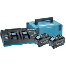 Makita 191U13-9 Power Source Kit Li-ion XGT 40V 2xBL4050F+1xDC40RB+Makpac