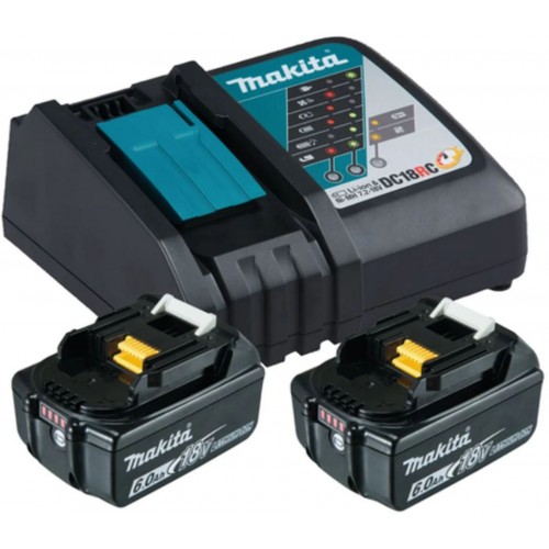 Makita 199480-6 Power Source Kit DC18RC mit 2x 18V/6,0Ah