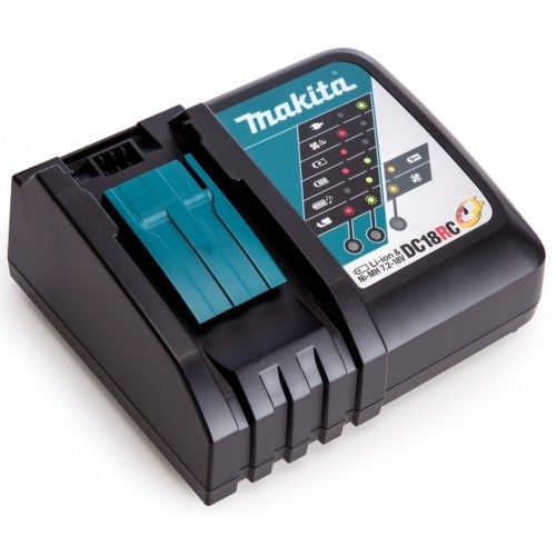 Makita DC18RC Ladegerät Ni-MH/Li-ion LXT 7, 2-18V, Kunststoffverpackung, 630718-5