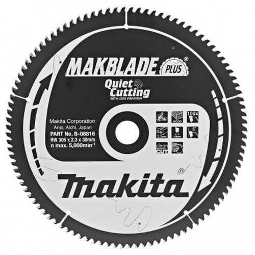 Makita B-08816 Kreissägeblatt 305x30mm 100 Z Makita B-08816 Kreissägeblatt 305x30mm 100 Z