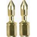 Makita B-28444 Impact Gold torsion Bit PZ1, 25mm/2 Stück