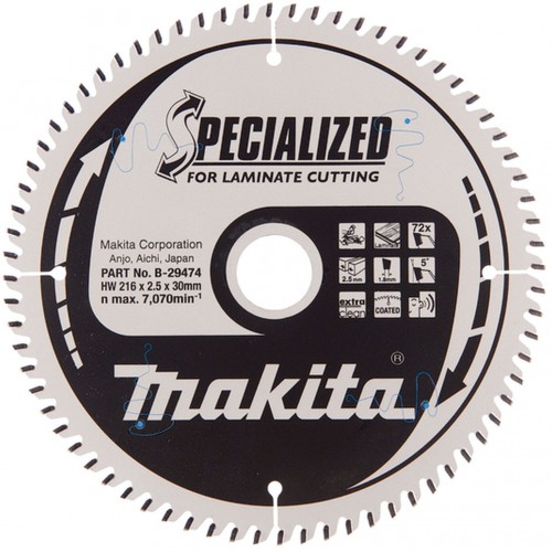 Makita B-29474 Kreissägeblatt, 216 x 30 mm, 72 Zähne