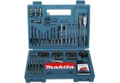 Makita B-53811 Bit-/Bohrer-Set 100-teilig Inkl. Bithalter