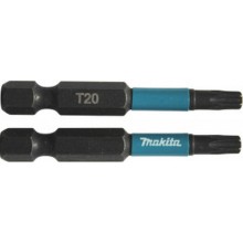 Makita B-63775 Torsion Bit 1/4" Impact Black T15, 50mm/2Stk.