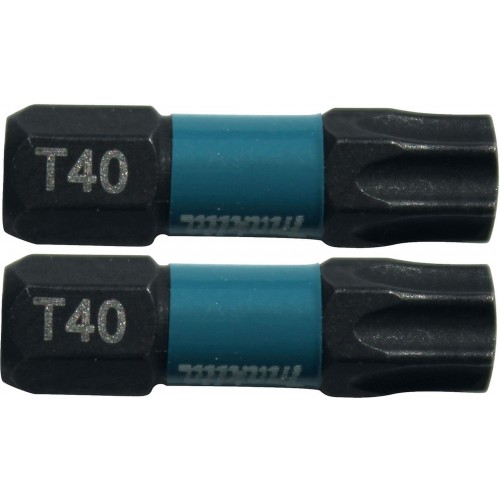 Makita B-63703 Bit 1/4" Impact Black T40, 25mm