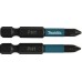 Makita B-63719 Torsion Bit 1/4" Impact Black PH1, 50mm/2 Stk.