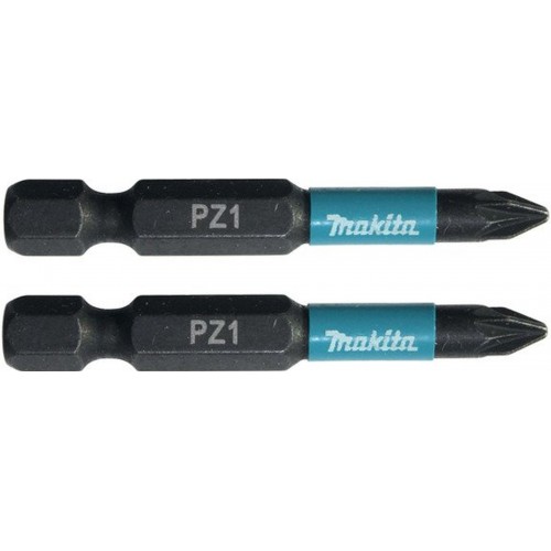 Makita B-63747 Torsion Bit 1/4" Impact Black PZ1, 50mm/2Stk.