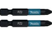 Makita B-63753 Torsion Bit 1/4" Impact Black PZ2, 50mm/2Stk.