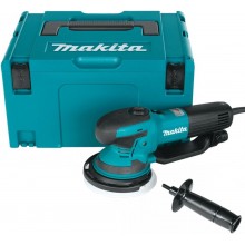 Makita BO6050J Elektronik-Exzenterschleifer (750W/150mm) Makpac