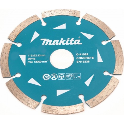 Makita D-41589 Diamond Wheel Segmented 115 x 22,23 mm