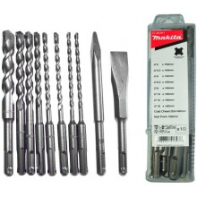 Makita D-46361 SDS-Plus SET Bohrer/Meissel, 10 St.