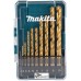 Makita D-72849 Metallbohrer HSS-TiN, 1-10mm (1mm), 10Tlg.