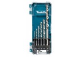 Makita D-75742 Metallbohrer-Set, HSS-G 2,3,4,5,6,8mm