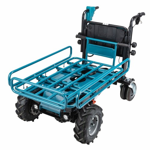 Makita DCU604Z Akku-Transportwagen Li-Ion LXT 2x18V, ohne Akku Z