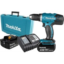 Makita DDF453SFE Akku-Bohrerschrauber LXT (2x 3,0Ah/18V)