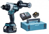 Makita DDF492RTJ Akku-Bohschrauber Li-ion LXT (18V/2x5,0Ah) Makpac