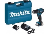 Makita DF333DWAE Akku Bohrschrauber (12V/2x2,0Ah) Koffer