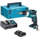 Makita DFS452RAJ Akku-Trockenbauschrauber (18V/2x2,0 Ah) Makpac